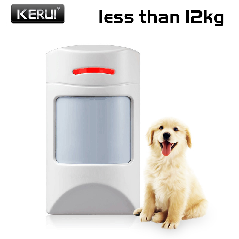 Pet Immune Pir Sensor - KERUI Wireless Pet-friendly Pet-Immune Animal Friendly