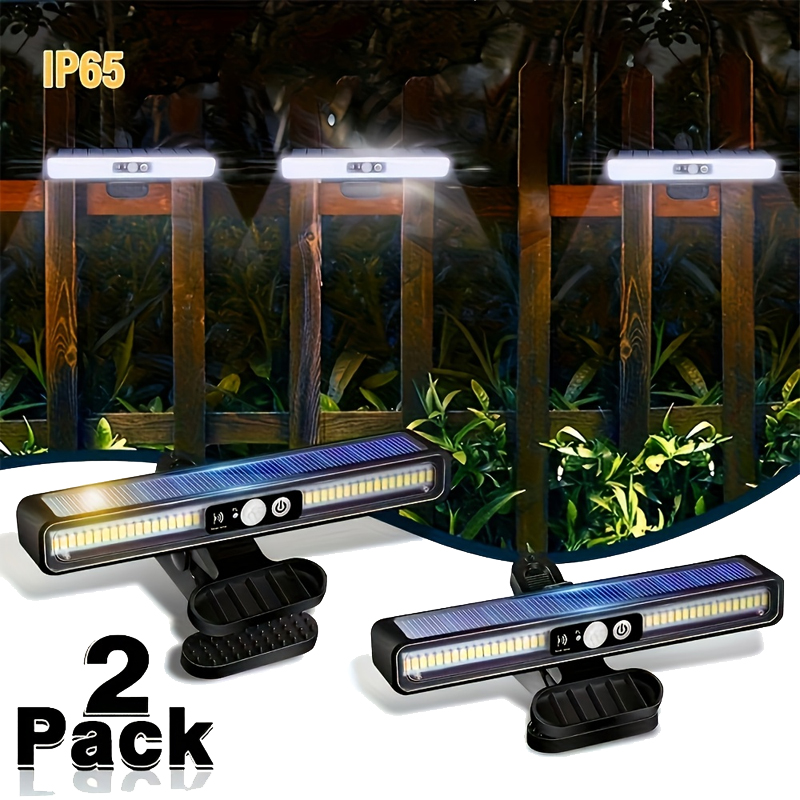 Solar Security Light - Clip On Solar Motion Lights Outdoor