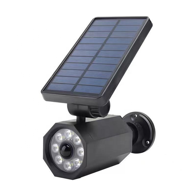 Solar Security Light - Dummy Camera 8 LED Waterproof Solar
