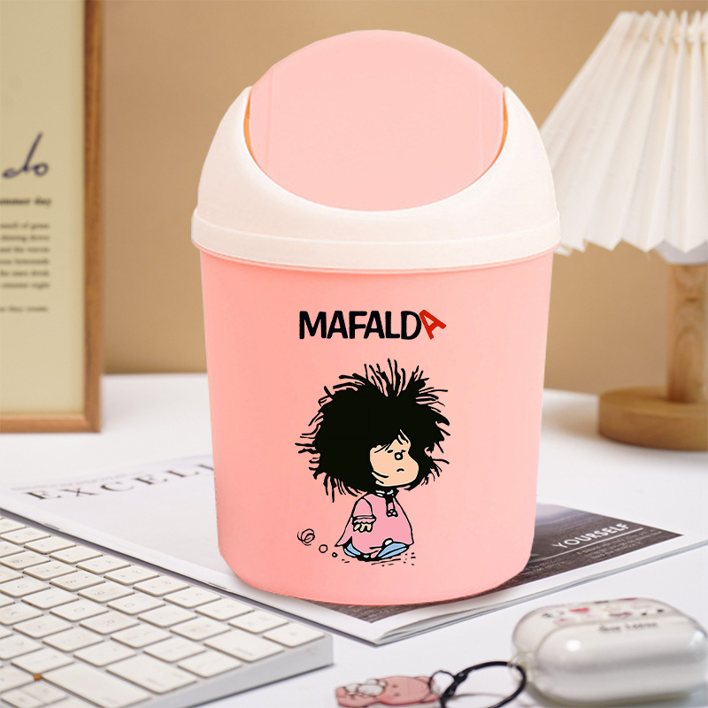 Home Security Youtube - Mafalda Mini Desktop Bin Small Trash