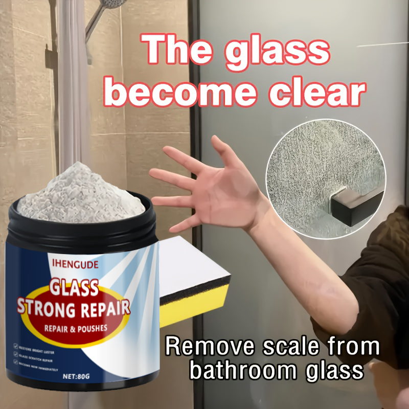 Glass Break Detector - Multi-Purpose Glass Polishing Powder - Powerful