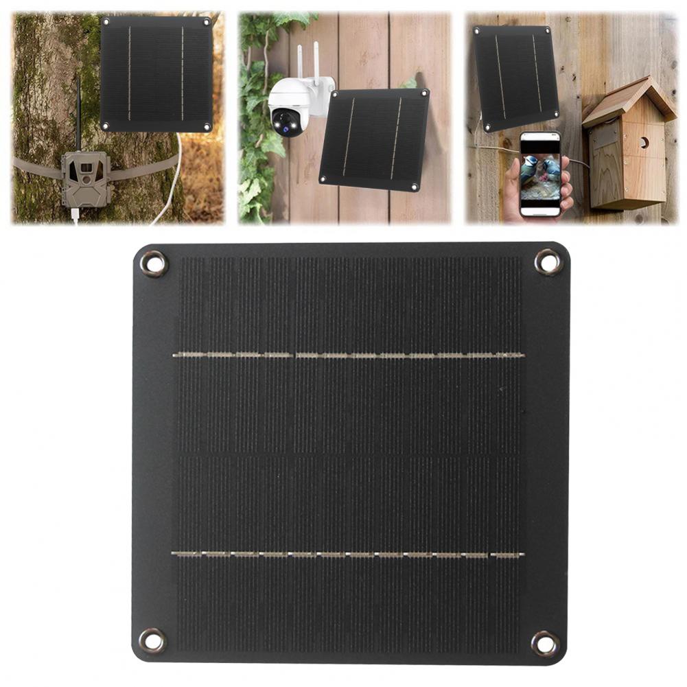 Solar Security Light - Lightweight Solar Panel 4w 12v Silicon
