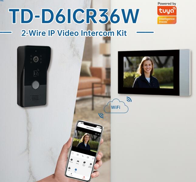 Home Security Land - 7Inch IPS Screen Tuya Remote Control