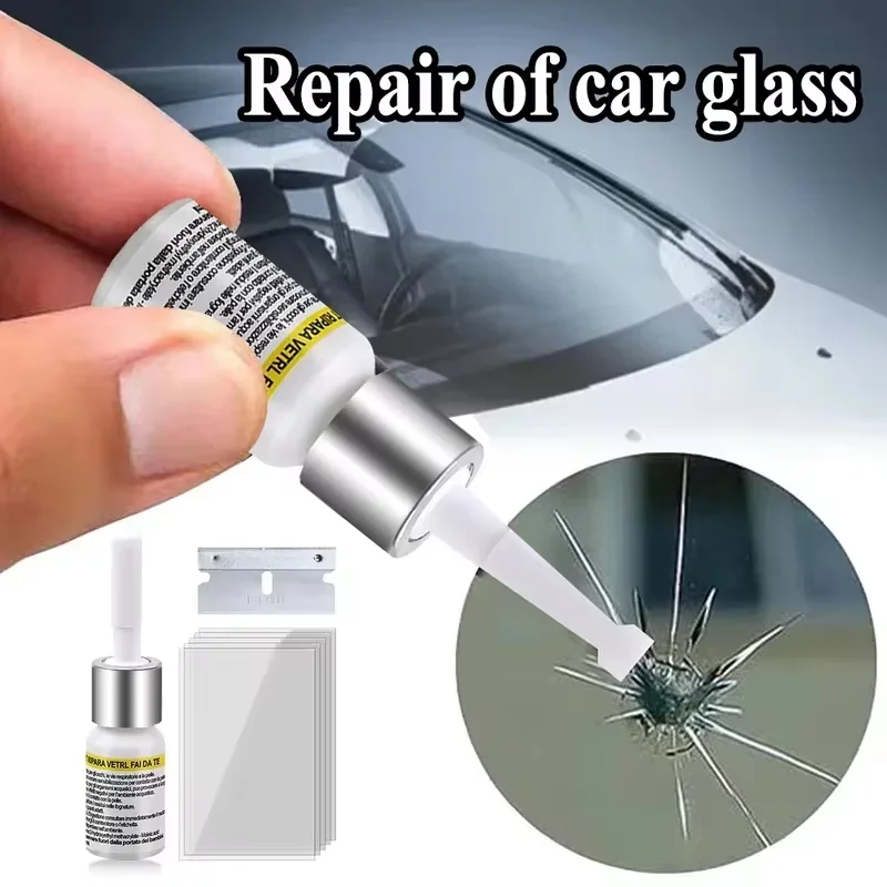 Glass Break Detector - Auto Vehicle Casement Fix Tool 1set