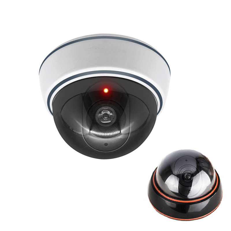Home Security Technician - Creative Black/White Fake Dome Camera Simulation
