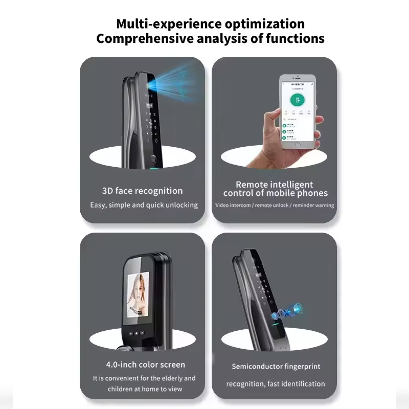 HX5 Smart Door Lock 3D Face Re - Home Security And Cameras recension och pris