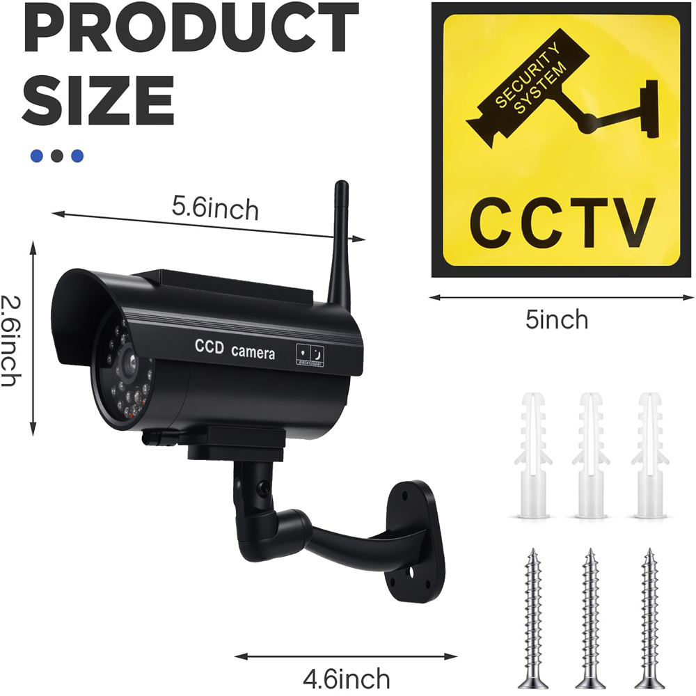 Mini Solar Powered Waterproof  - Home Yard Security Cameras recension och pris
