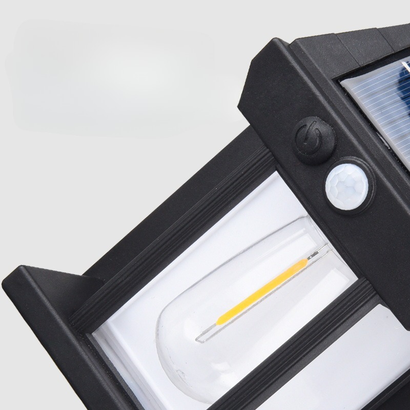 Outdoor Solar Wall Light Villa - Home Security Yard Sensors recension och pris