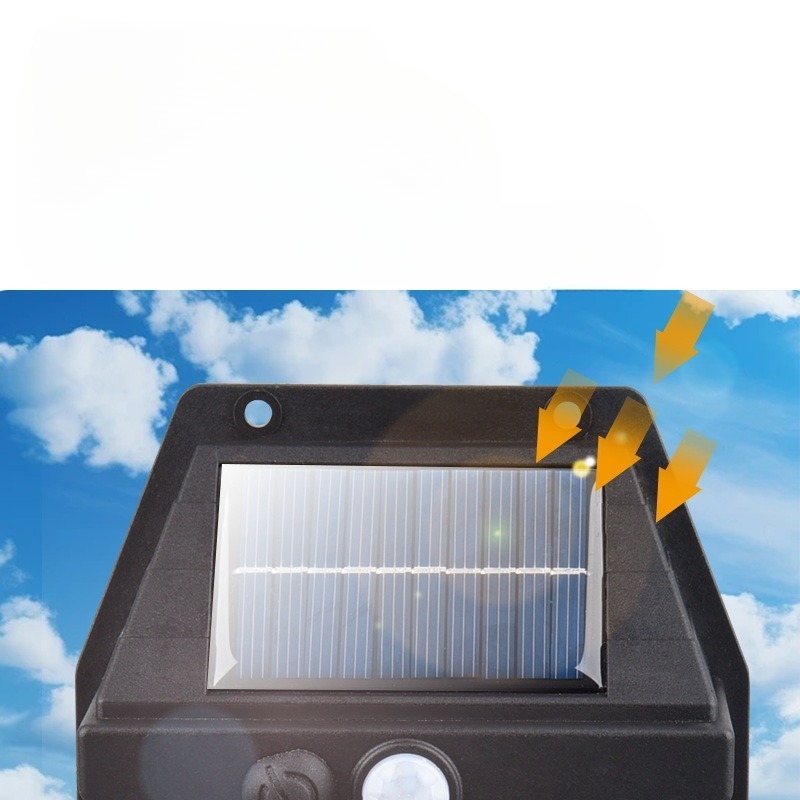 Outdoor Solar Wall Light Villa - Home Security Yard Sensors recension och pris