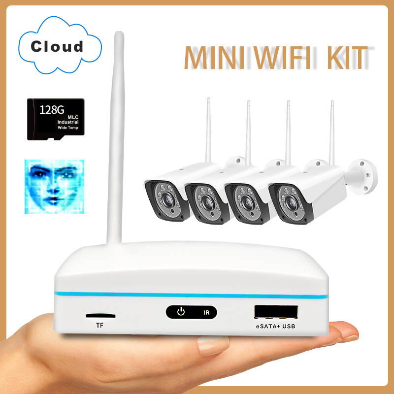 2CH 3MP 1296P Wireless WIFI IP - Home Security Land recension och pris