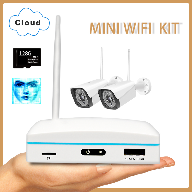 2CH 3MP 1296P Wireless WIFI IP - Home Security Land recension och pris