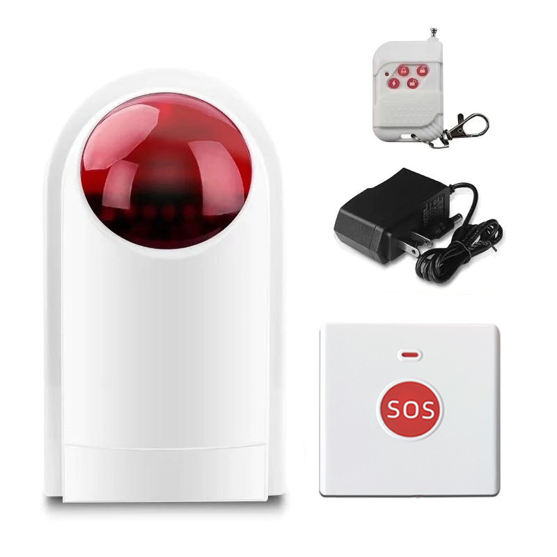 Wireless Shinelight Siren Alar - Home Security Land recension och pris