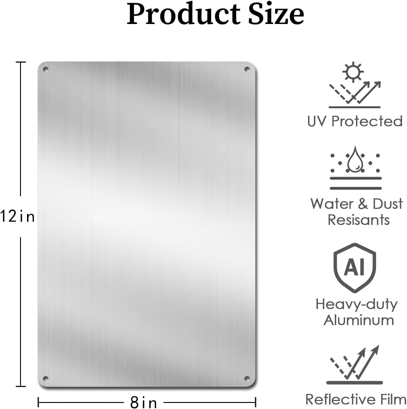 Tin Sign, Protected By Gnome L - Home Security Land recension och pris