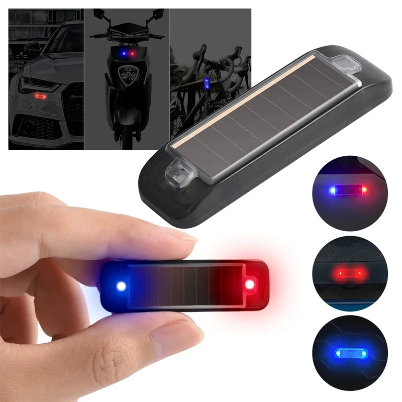 Mini LED solar power car warni - Solar Security Light recension och pris