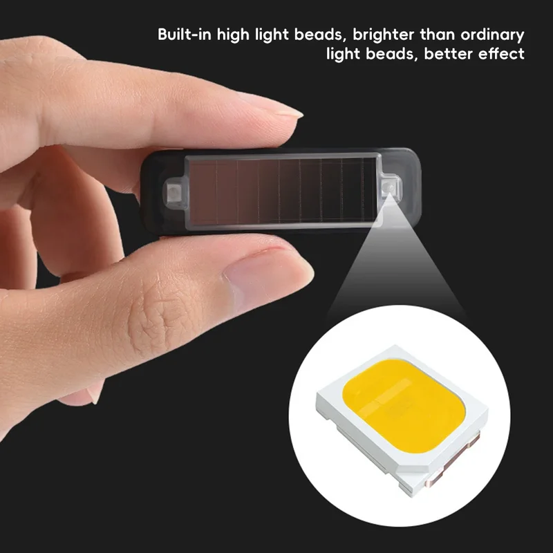 Mini LED solar power car warni - Solar Security Light recension och pris