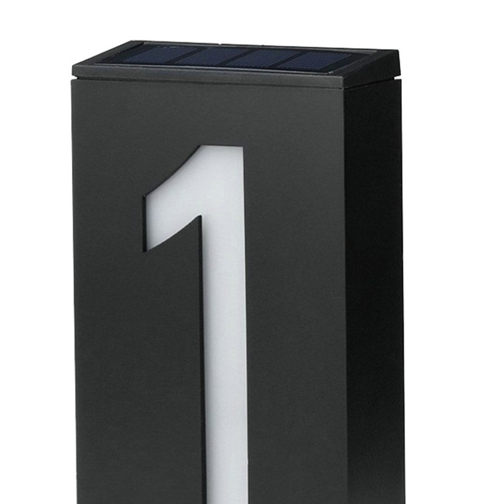LED Solar Number Doorplate Lig - Solar Security Light recension och pris