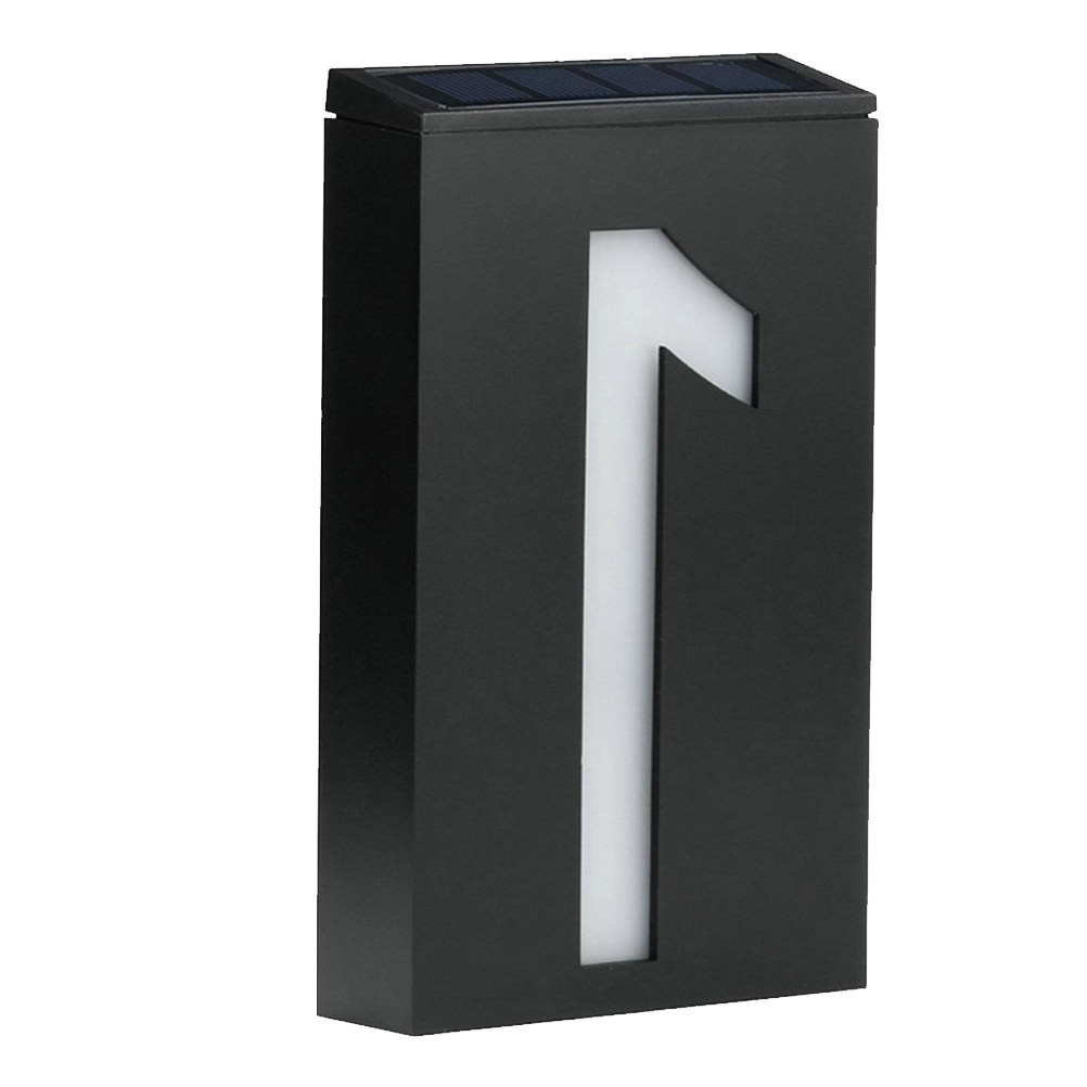 LED Solar Number Doorplate Lig - Solar Security Light recension och pris
