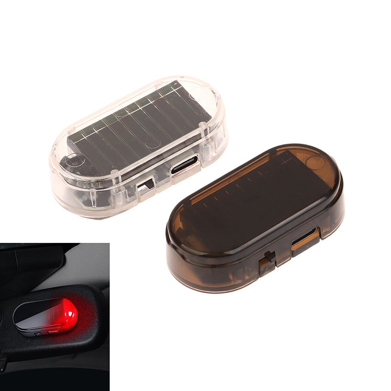 1 Piece LED Flashing Lights Ca - Solar Security Light recension och pris