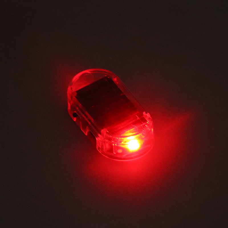 1 Piece LED Flashing Lights Ca - Solar Security Light recension och pris