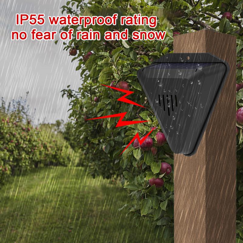 Solar Timer Bird Repeller With - Barking Dog Alarm recension och pris