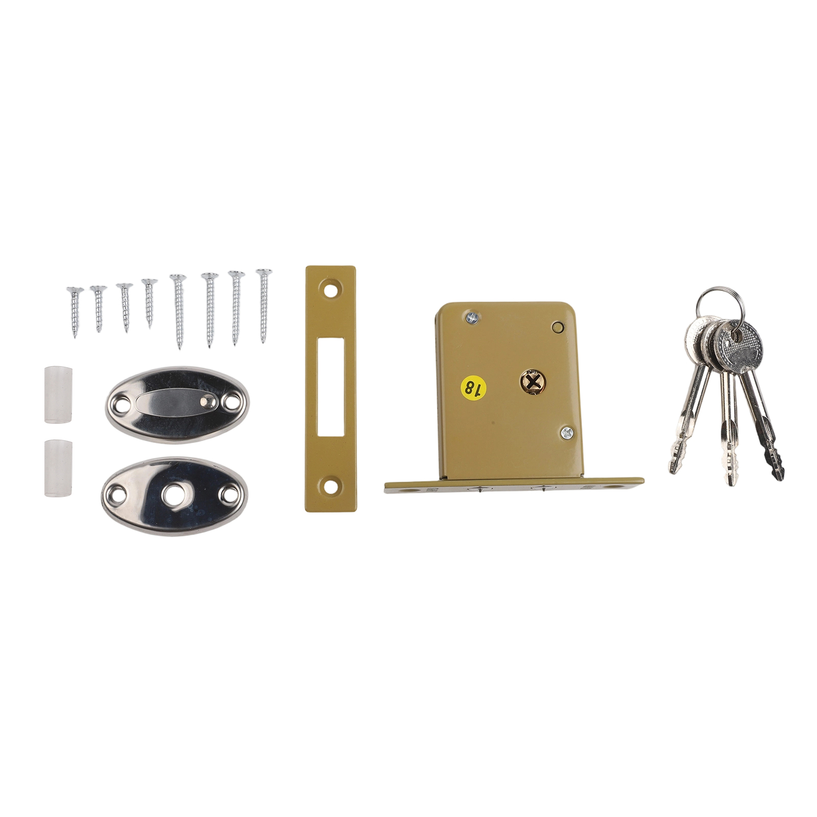 Copper Iron Security Door Lock - Home Security Youtube recension och pris