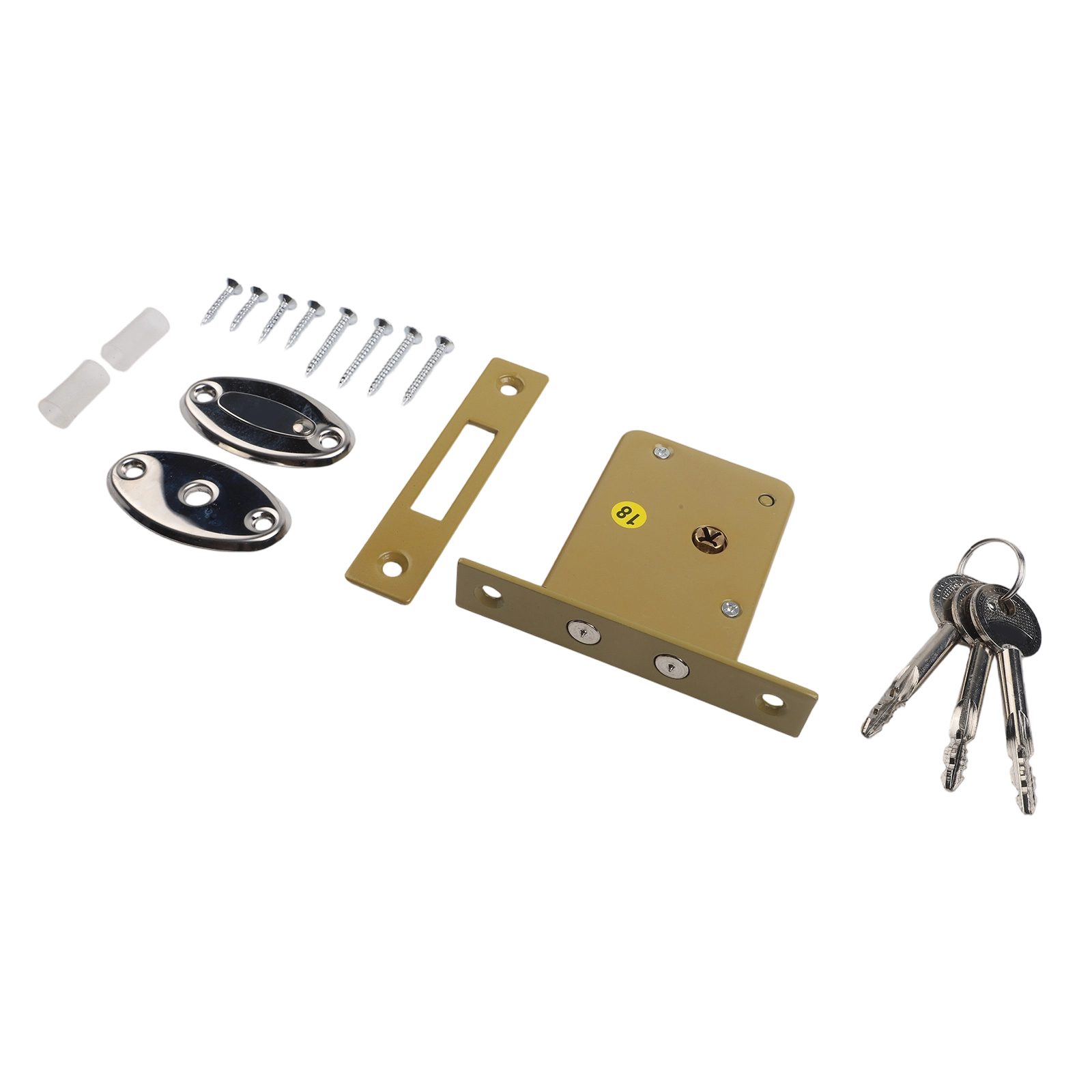 Copper Iron Security Door Lock - Home Security Youtube recension och pris