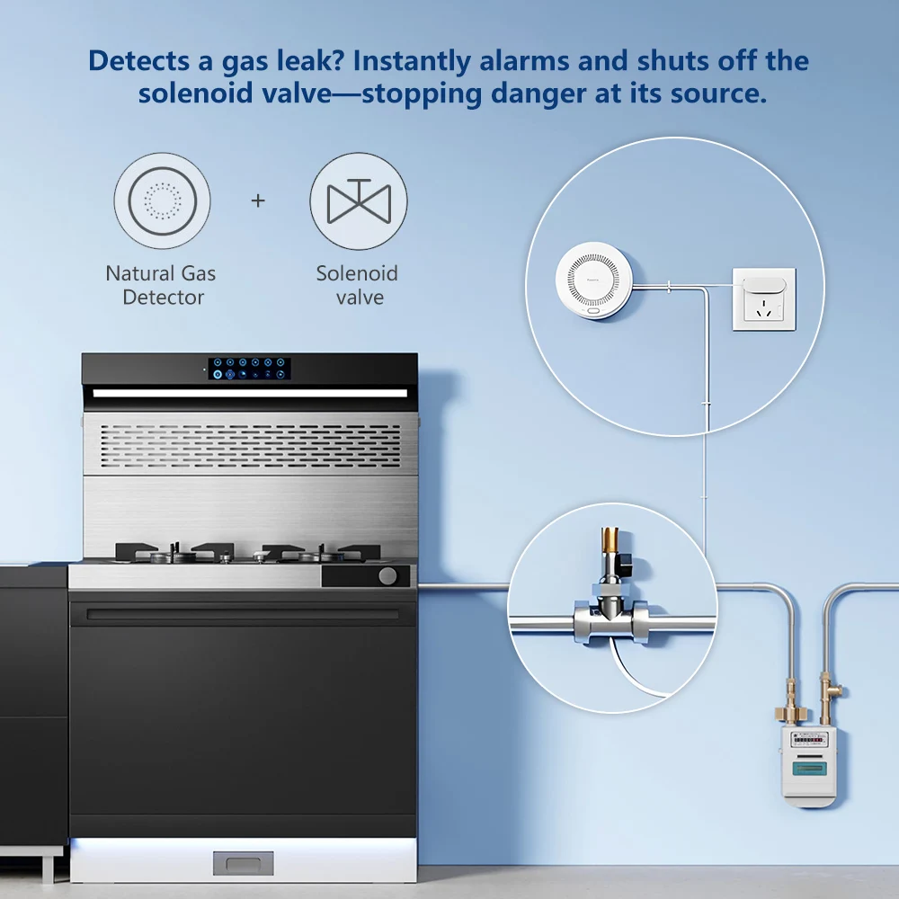 Aqara Natural Gas Detector Sma - Home Security Xiaomi recension och pris