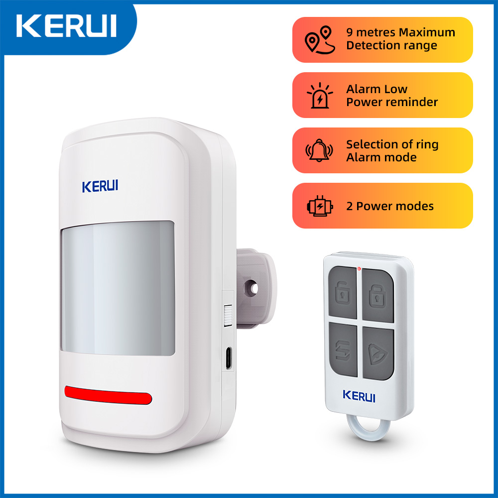 KERUI 433MHz Infrared Motion S - Pet Immune Pir Sensor recension och pris