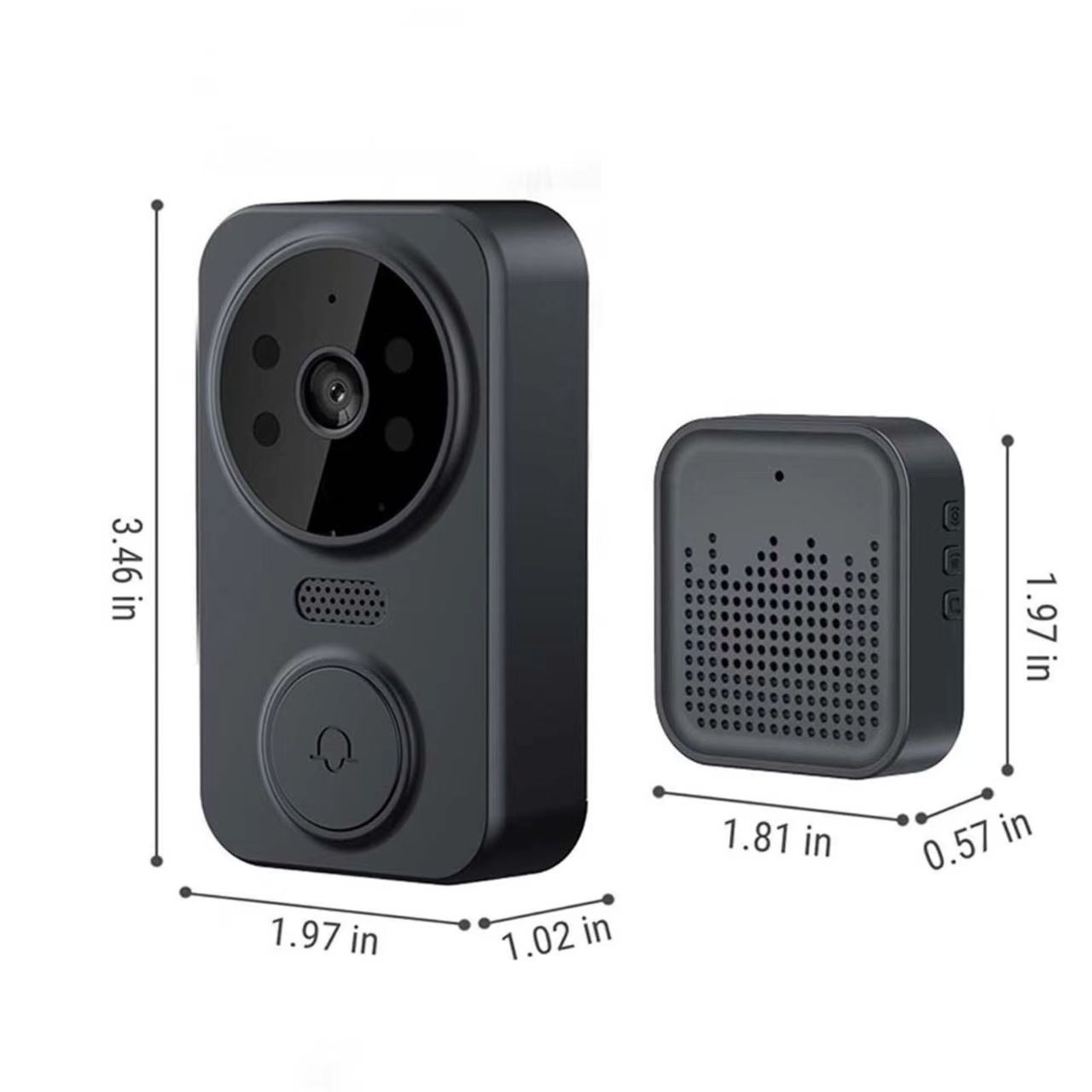 Tuya WIFI Doorbell Smart Home  - Home Security Land recension och pris