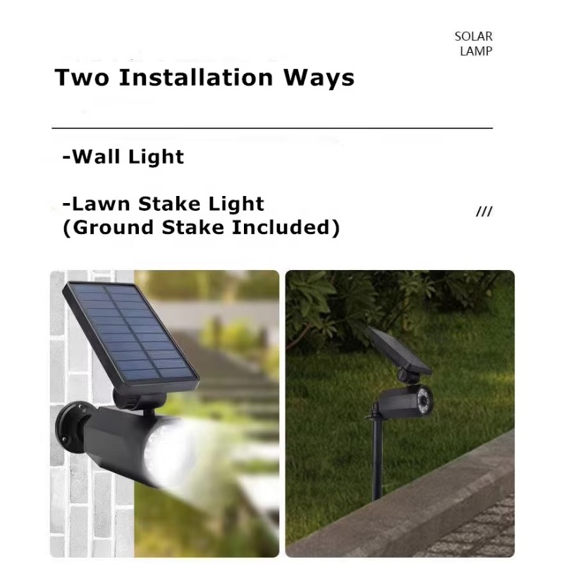 Dummy Camera 8 LED Waterproof  - Solar Security Light recension och pris