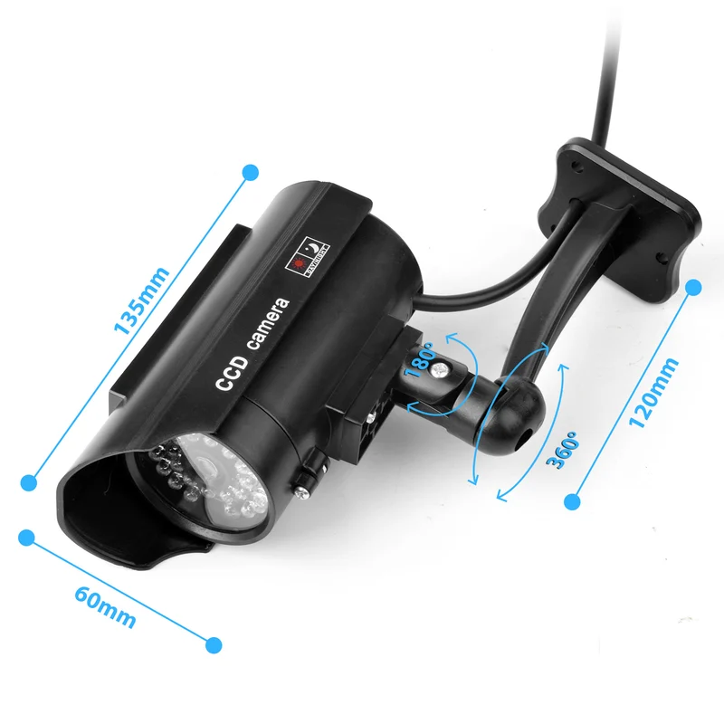 Solar Powered Dummy Security C - Solar Security Light recension och pris