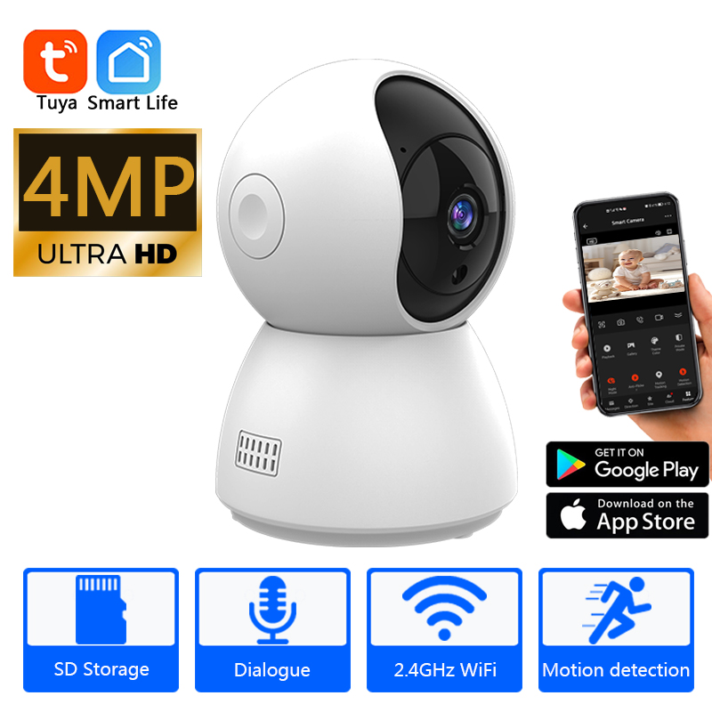 HD 4MP Tuya Smart Mini WiFi IP - Home Security Xiaomi recension och pris