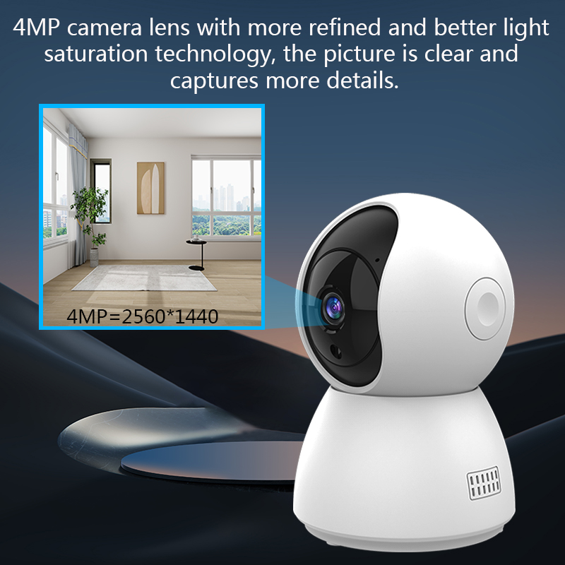 HD 4MP Tuya Smart Mini WiFi IP - Home Security Xiaomi recension och pris
