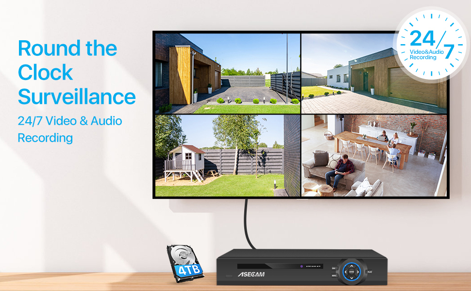 Super 8MP POE NVR Video Record - Home Security And Cameras recension och pris