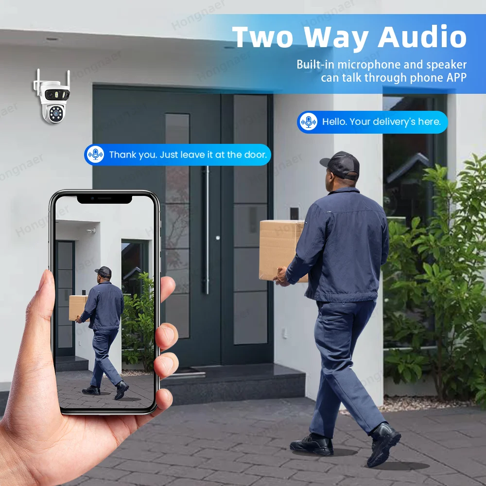 2026 Hongnaer 6MP 4CH 3 Lens 2 - Home Security And Cameras recension och pris