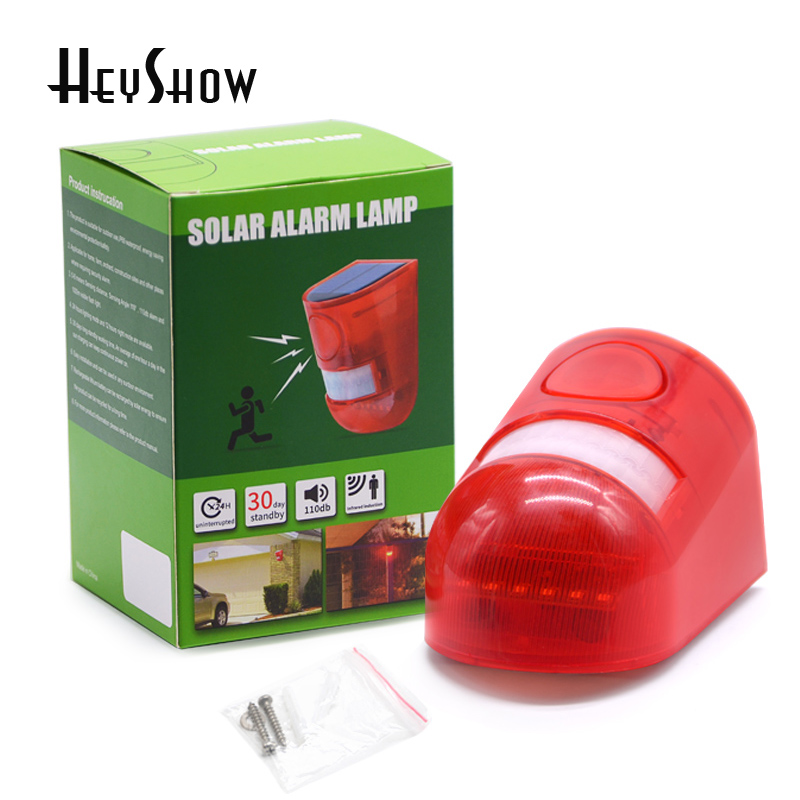 Portable Solar Infrared Motion - Home Security Yard Sensors recension och pris