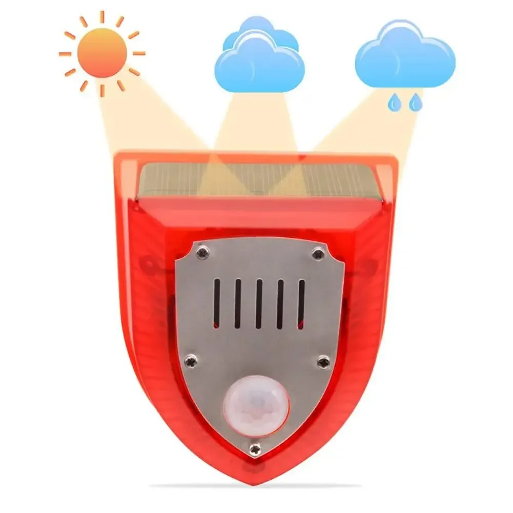 Outdoor Solar Powered 3 Modes  - Barking Dog Alarm recension och pris