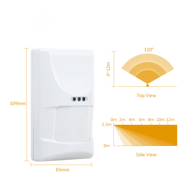 1/3pcs Wired Indoor PIR Microw - Pet Immune Pir Sensor recension och pris