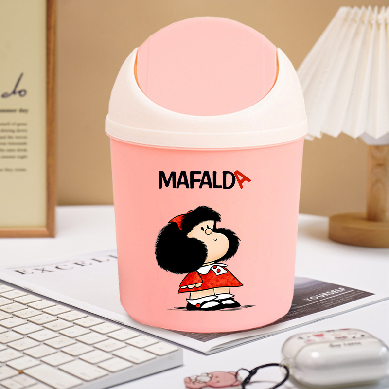 Mafalda Mini Desktop Bin Small - Home Security Youtube recension och pris