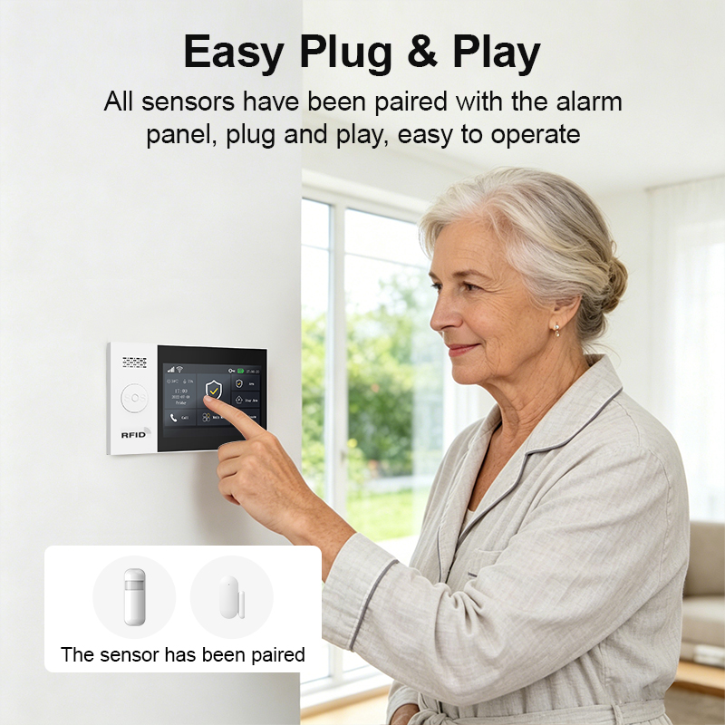 PGST 2G GSM WiFi Alarm System  - Home Security Technician recension och pris