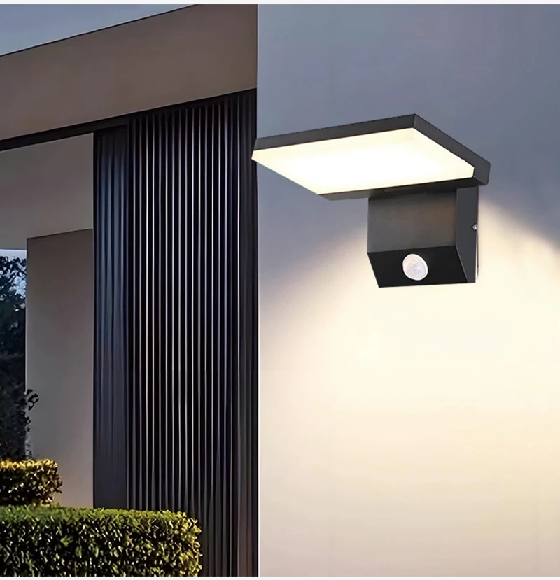 LED Motion Sensor Outdoor Wall - Home Security Yard Sensors recension och pris