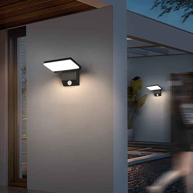 LED Motion Sensor Outdoor Wall - Home Security Yard Sensors recension och pris