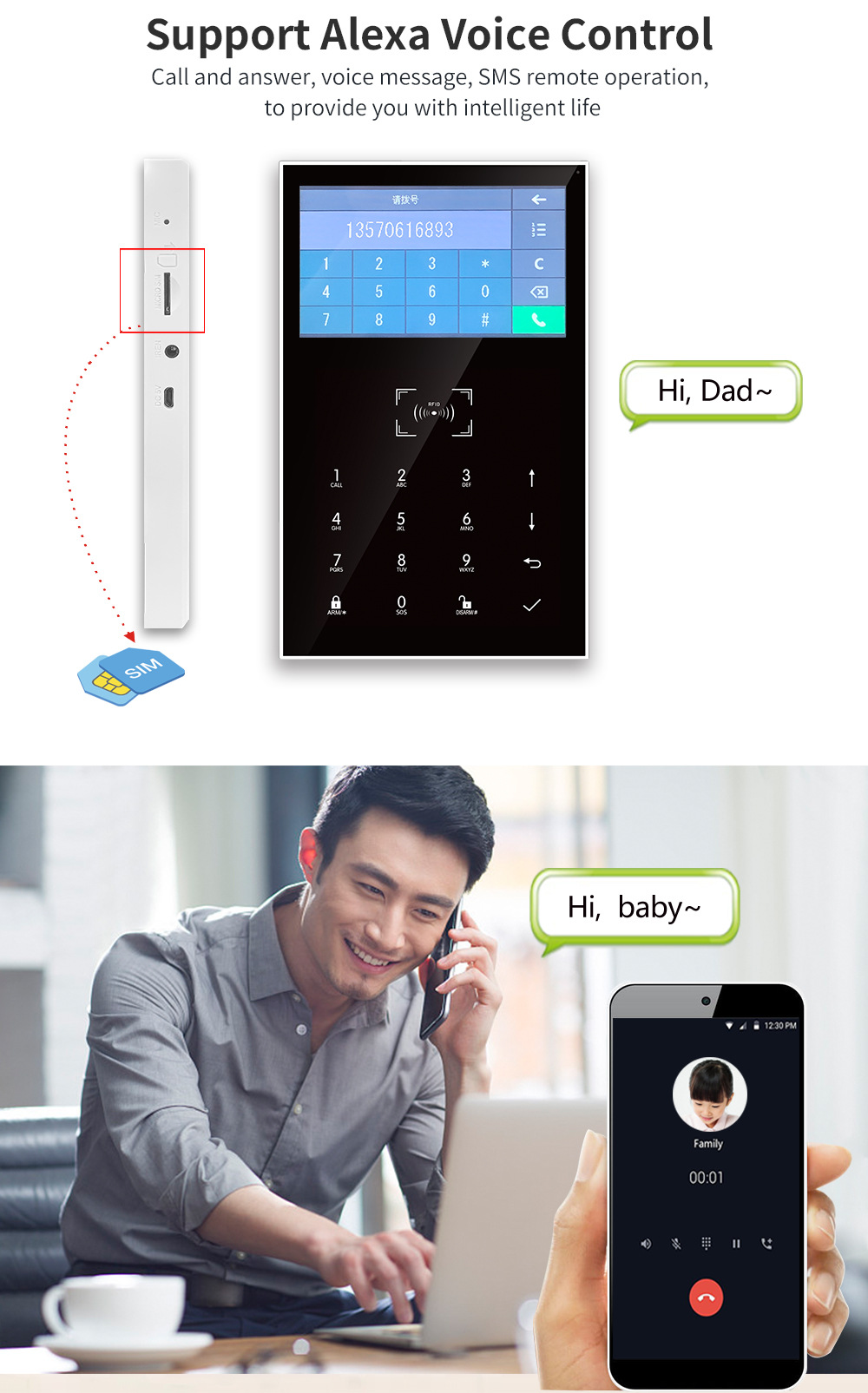 Tuya Smartlife APP Remote Cont - Home Security Land recension och pris