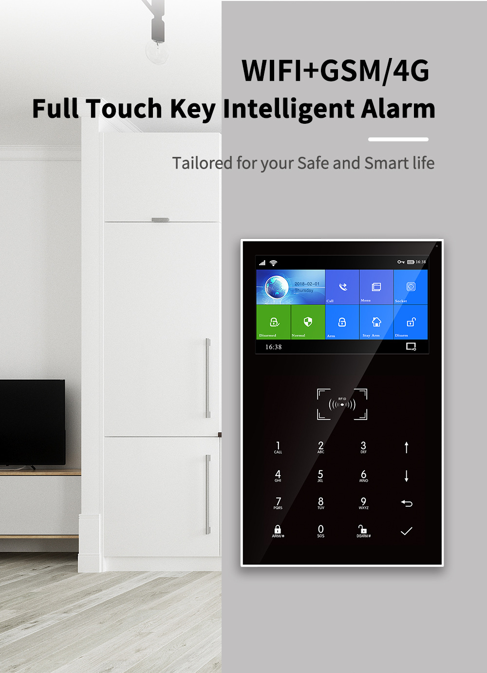 Tuya Smartlife APP Remote Cont - Home Security Land recension och pris