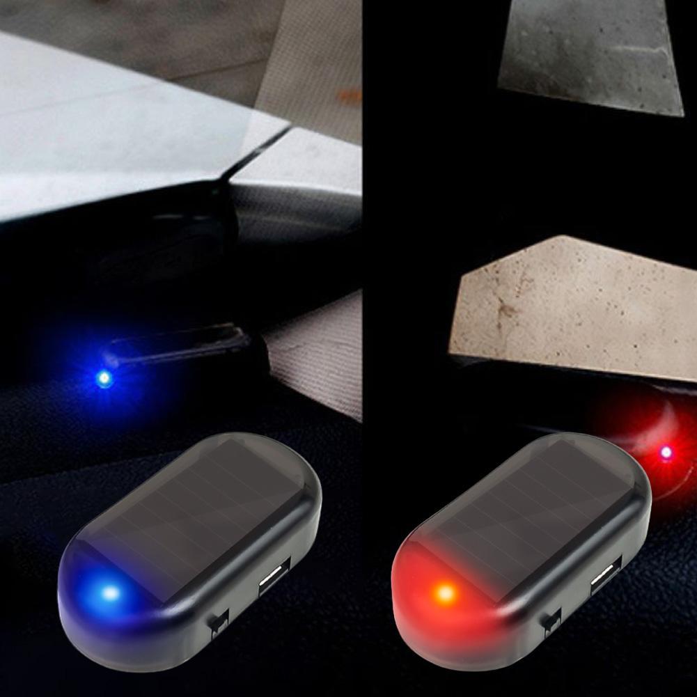Solar Powered Car Fake Securit - Solar Security Light recension och pris