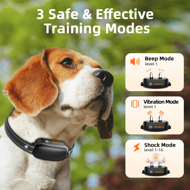 ROJECO Electric Dog Training C - Barking Dog Alarm recension och pris