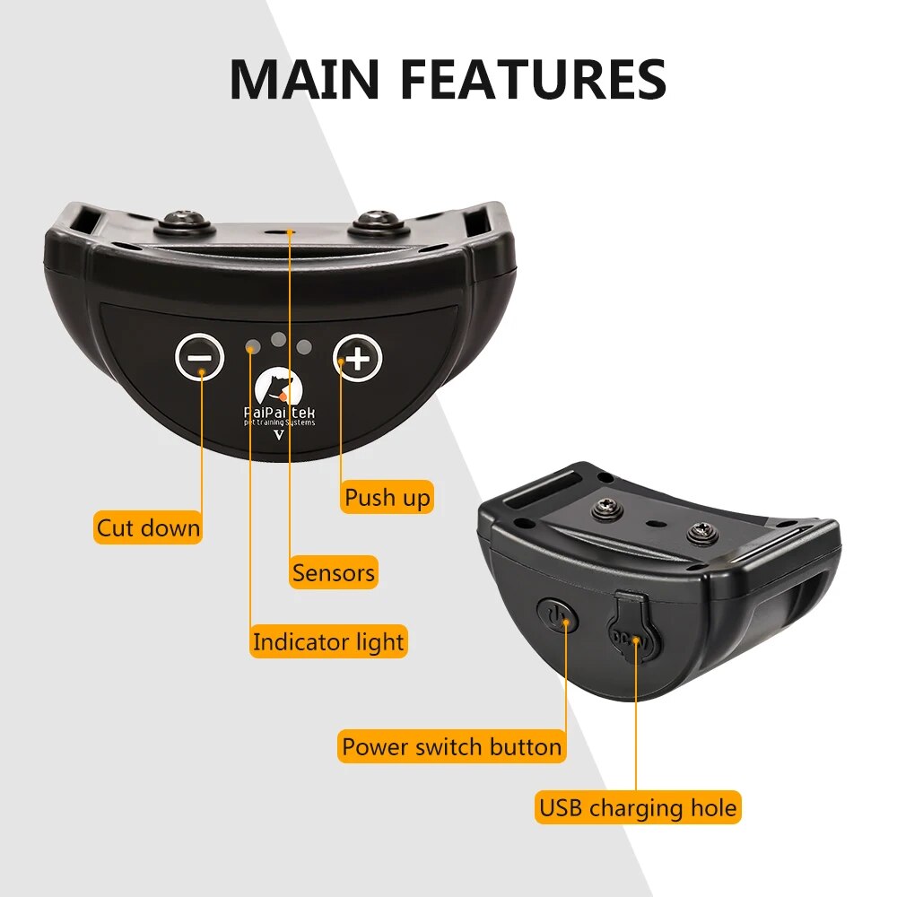 Dog Bark Collar,Rechargeable A - Barking Dog Alarm recension och pris