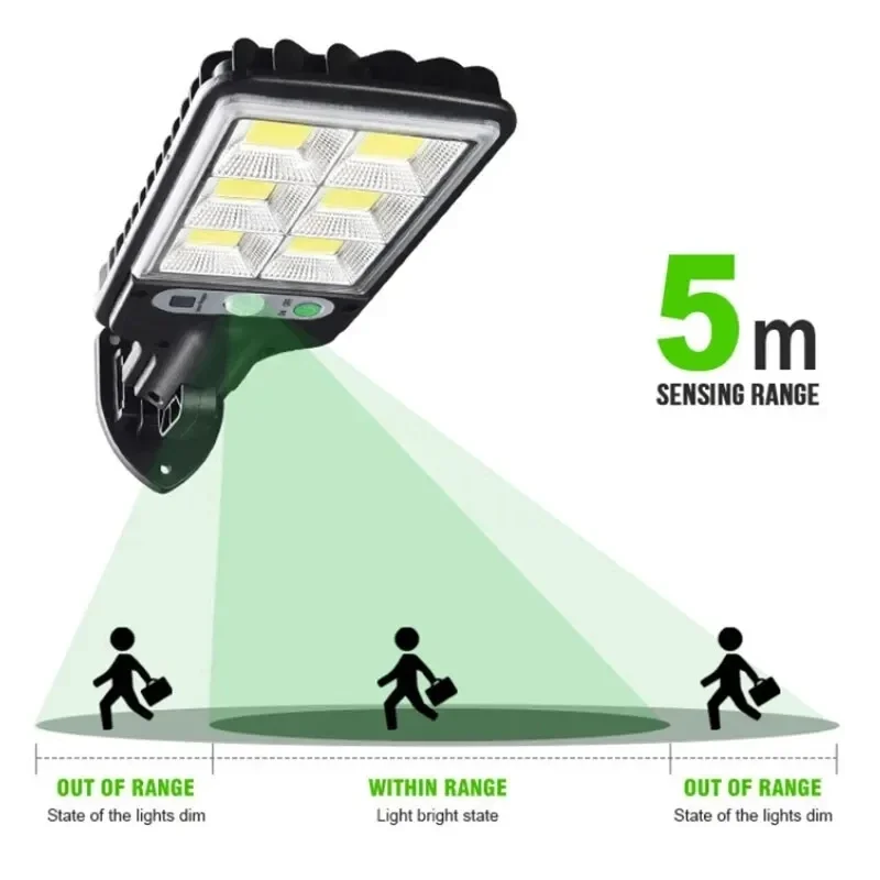 Outdoor Solar Garden Lights wi - Solar Security Light recension och pris