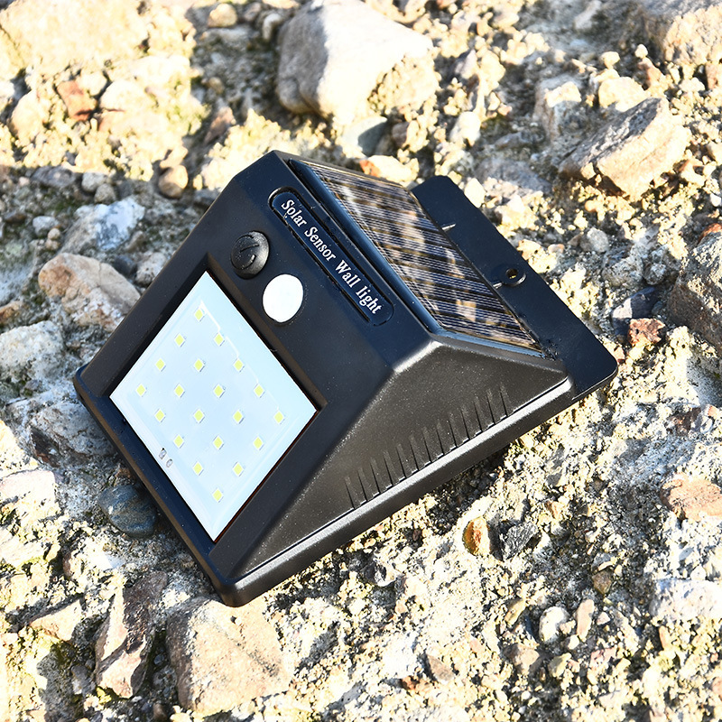 Solar Human Motion Sensor Wall - Solar Security Light recension och pris
