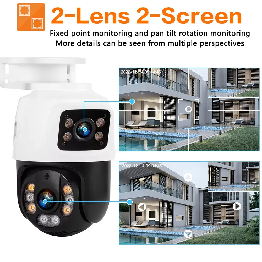 Outdoor 8MP POE PTZ Security C - Home Yard Security Cameras recension och pris